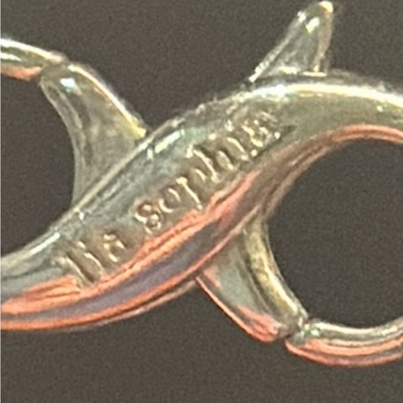 Lia Sophia Vintage Faux Green Turquoise Rhinstone Statement Necklace Estate find - Picture 6 of 14